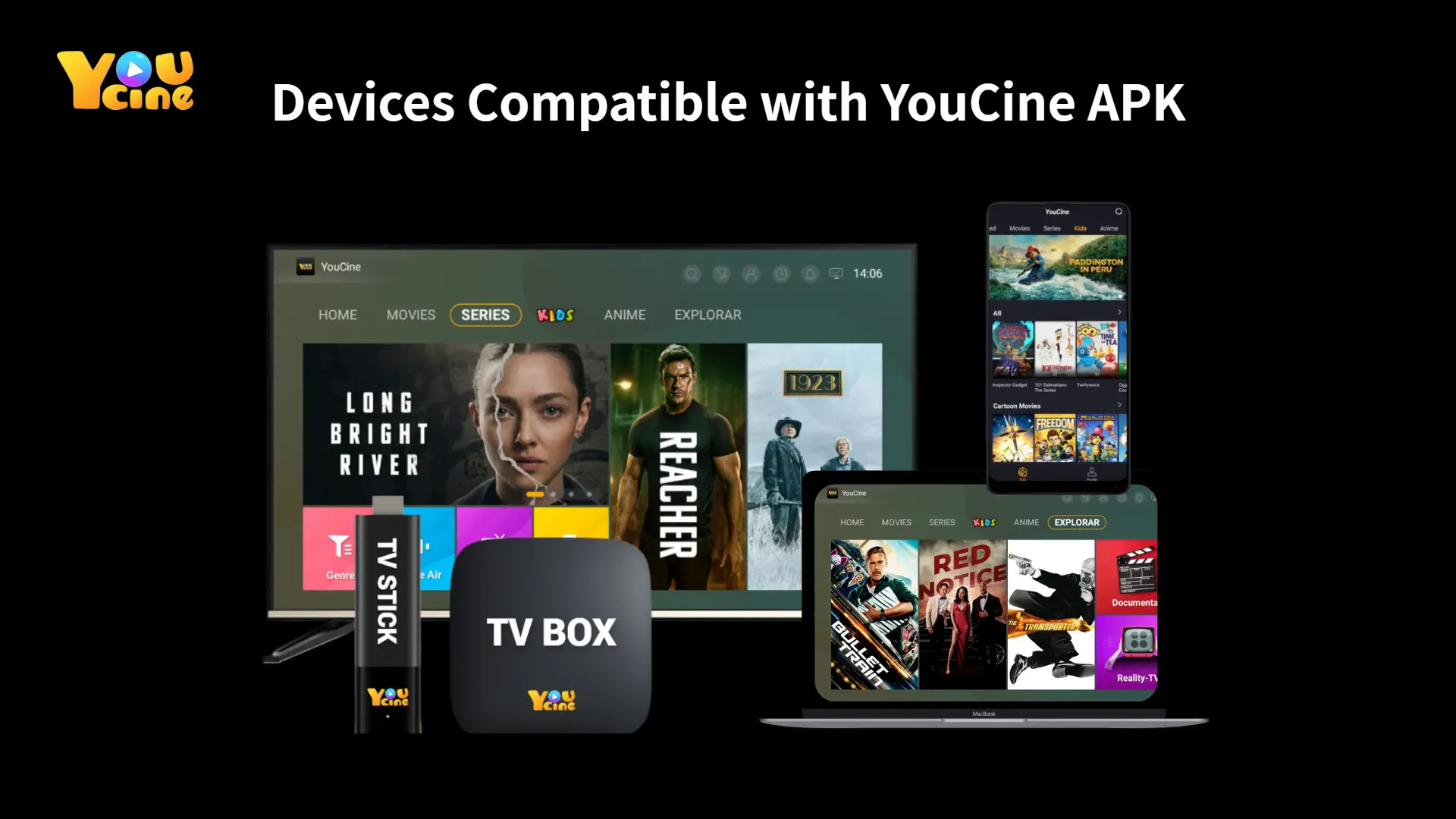 Devices Compatible with YouCine